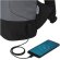 Mochila para ordenador de 15 con puerto usb poliéster reciclado grs Gris detalle 5