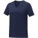 Camiseta de manga corta y cuello en V para mujer Somoto Azul marino