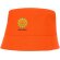 Gorro para el sol Solaris Naranja detalle 17