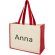 Bolsa Tote para compras de lona y yute de 320 g/m² Varai con logo