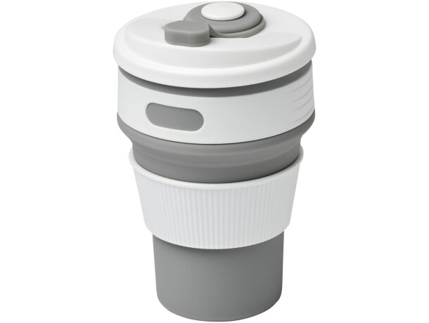 Vaso plegable de 350 ml Cora Gris detalle 6