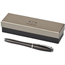 Estuche elegante con bolígrafo suave de la marca Parker personalizado negro intenso Estuche elegante con bolígrafo suave de la marca Parker personalizado negro intenso