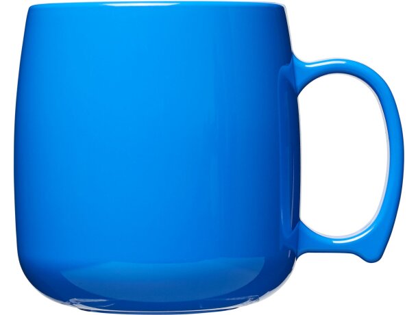 Taza de plástico clásica de 300 ml Azul detalle 8