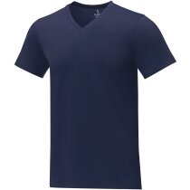 Camisetas impresas cuello V algodón BCI Somoto