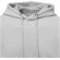 Sudadera con capucha Charon para hombre con interior afelpado Gris mezcla detalle 35