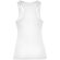 Camiseta deportiva sin mangas mujer Shura Roly cool fit Blanco detalle 22