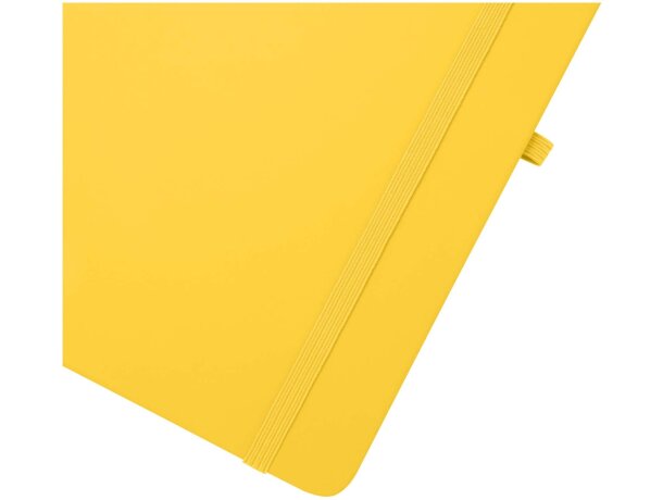Libreta tapa dura A6 Spectrum Plus con papel FSC certificado Amarillo detalle 36
