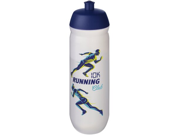 Bidón deportivo de 750 ml HydroFlex™ Clear Azul/transparente escarchado detalle 29