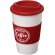 Vaso térmico 350ml con agarradera Americano Blanco/rojo detalle 37