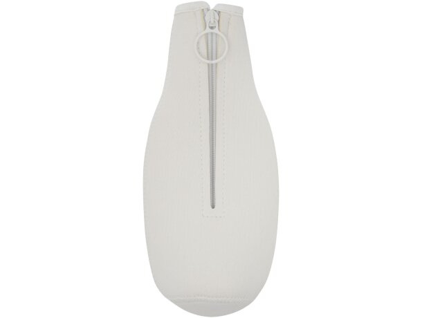 Funda para botellas térmicas de neopreno plegable Fris Blanco detalle 2