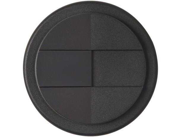 Vaso aislamiento 350ml Americano Eco polipropileno reciclado Negro intenso detalle 29