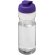 H2O Active® Base Bidón deportivo con Tapa Flip de 650 ml Transparente/morado