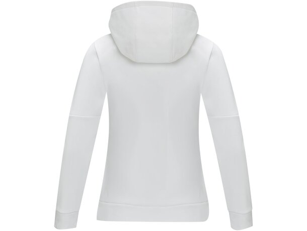 Sudadera anorak con capucha Sayan para mujer Blanco detalle 3
