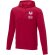 Sudadera con capucha Charon para hombre con interior afelpado Rojo detalle 7