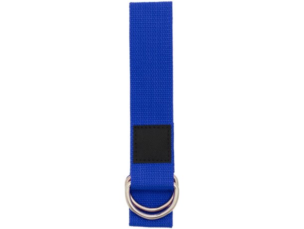 Correa yoga Virabha RPET reciclado con funda sostenible Azul detalle 8