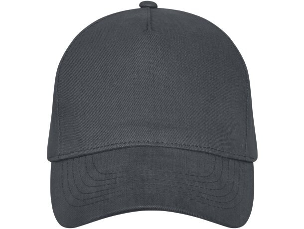 Gorra de 5 paneles totalmente personalizable para tu estilo único Gris tormenta detalle 28