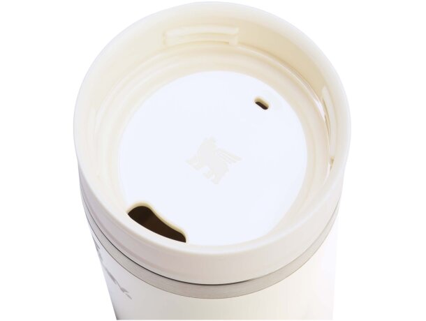Taza viaje 350ml Stanley Café-To-Go con tapa antifugas Crema detalle 4