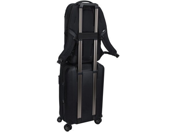 Mochila Thule Accent 23L con compartimento portátil SafeZone Negro intenso detalle 7