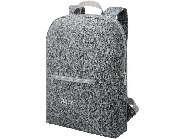 Mochila de poliéster y algodón reciclado de 450 g/m² 10L Pheebs barata