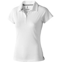 Polo de manga corta de mujer ottawa de Elevate 220 gr blanco