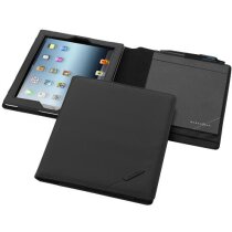 Funda funcional para ipad con libreta personalizada negro intenso Funda funcional para ipad con libreta personalizada negro intenso
