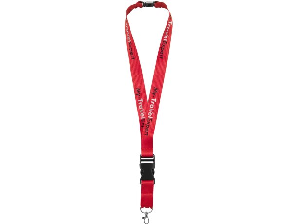 Lanyard con hebilla personalizado