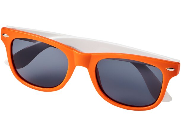 Gafas de sol de color liso Sun Ray Naranja detalle 15