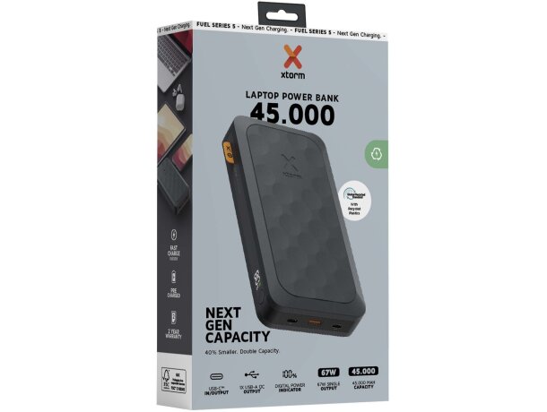 Batería externa Xtorm FS5451 Fuel Series 45000 mAh carga rápida detalle 4