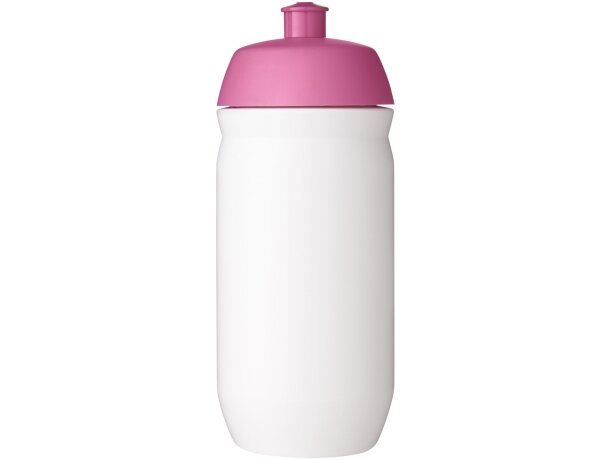 Bidón deportivo de 500 ml HydroFlex™ Rosa/blanco detalle 22