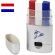 Pintura corporal Velox Rojo/blanco/azul detalle 14