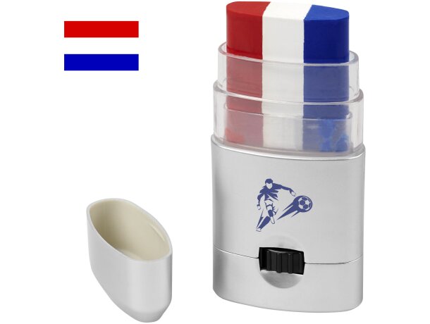 Pintura corporal Velox Rojo/blanco/azul detalle 14