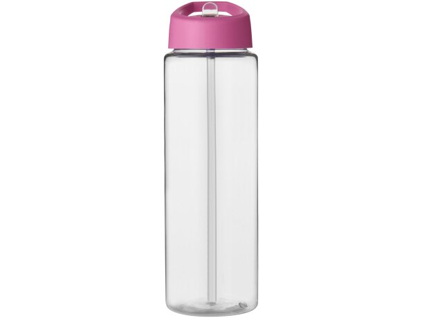 H2O Active® Vibe Bidón deportivo con tapa con boquilla de 850 ml Transparente/rosa detalle 28