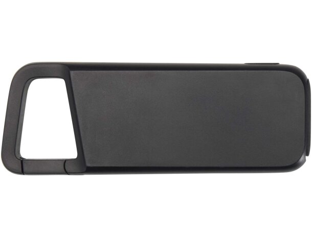 Batería externa Alkes 5000 mAh plástico ABS reciclado IPX5 Negro intenso detalle 2