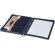 Portafolios A4 Nomumi con poliéster reciclado y papel FSC Azul marino detalle 11