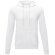 Sudadera con capucha y cremallera completa hombre Theron Blanco detalle 2