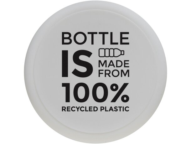 Bidón de agua Eco Vibe 850ml plástico reciclado oceánico Rojo/blanco detalle 30