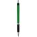 Bolígrafo de color liso con empuñadura de goma Turbo Verde/negro intenso detalle 9