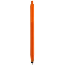 Bolígrafo puntero en plástico con clic personalizado rojo Bolígrafo puntero en plástico con clic personalizado rojo