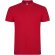 Polo de manga corta infantil Star Roly en punto piqué Rojo