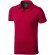 Polo de manga corta tejido mixto unisex Rojo