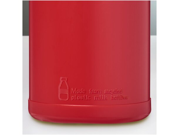 Bidón deportivo Baseline reciclado con tapa Flip 500ml Rojo/rojo detalle 7
