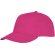 Gorra dividida en 6 paneles. Ideal para merchandising Magenta