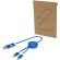 Cable 5 en 1 Alasia aluminio reciclado carga rápida Azul real detalle 22