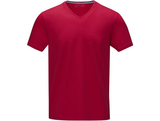 Camiseta manga corta 200 gr Rojo detalle 8