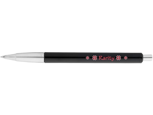 Bolígrafo elegante y funcional con estuche Negro intenso/plateado detalle 7