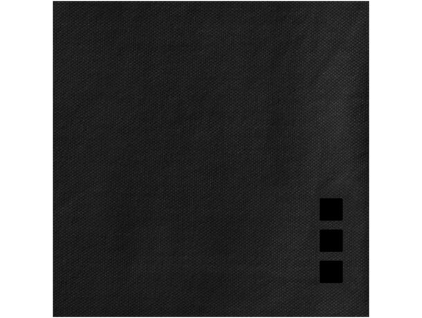Polo manga corta hombre de elastano 200 g/m2 Markham Antracita detalle 15
