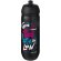 Bidón deportivo HydroFlex estrujable 750ml con tapa abatible Negro intenso detalle 1