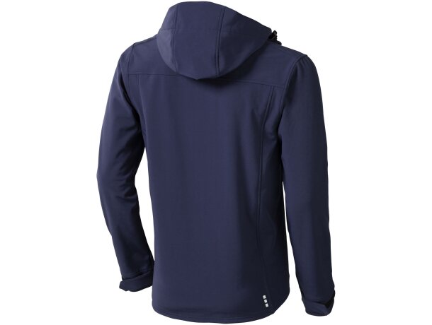 Chaqueta softshell de hombre Langley impermeable transpirable Azul marino detalle 22