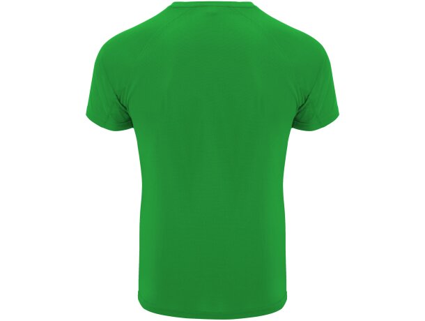 Camiseta deportiva infantil Bahrain Roly Verde helecho detalle 32