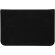 Almohada inflable Traveler con válvula para viajes Negro intenso detalle 3